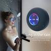 Large Suction Cup Waterproof Bluetooth Speaker LED Light Shower Bathroom Portable Wireless Music Player Convenient Carry