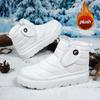 Winter Women's Snow Boots Warm Plush Snow Shoes Non slip Waterproof Keep Warm Ankle Boots Rubber Outsole Comfortable Warm Bootie