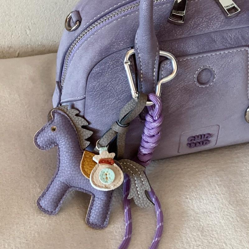 Purple Pillow Shape Crossbody Bag 2026 Small Boston Women Daily Use Synthetic Leather
