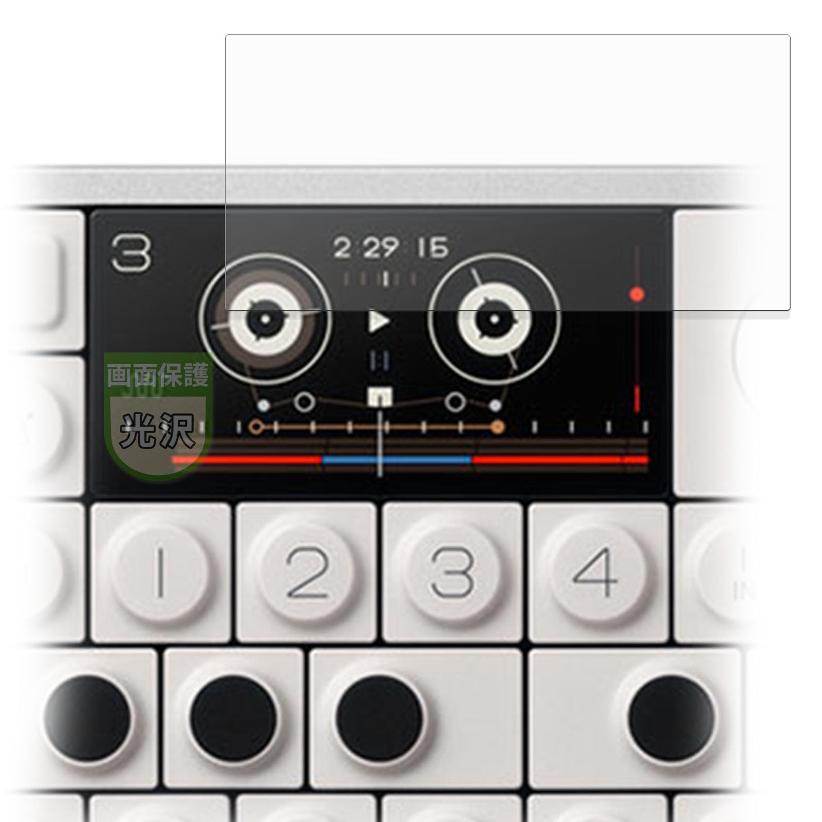 

Защитная пленка MotoMoto для Teenage Engineering и Made in Japan OP-1 Field, Ультрапрозрачная Красивая,