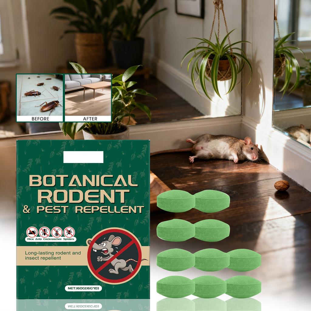 Rodent Rat, Peppermint Oil Moth Ball Rat Deterrence, Natural Pest Balls Pet Safety, For Both Indoor And Outdoor Use