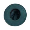 Artificial Suede Western Cowboy Hat Mujer Style Felt Jazz Hats New Roll Brim Cowgirl Cap  Men Women
