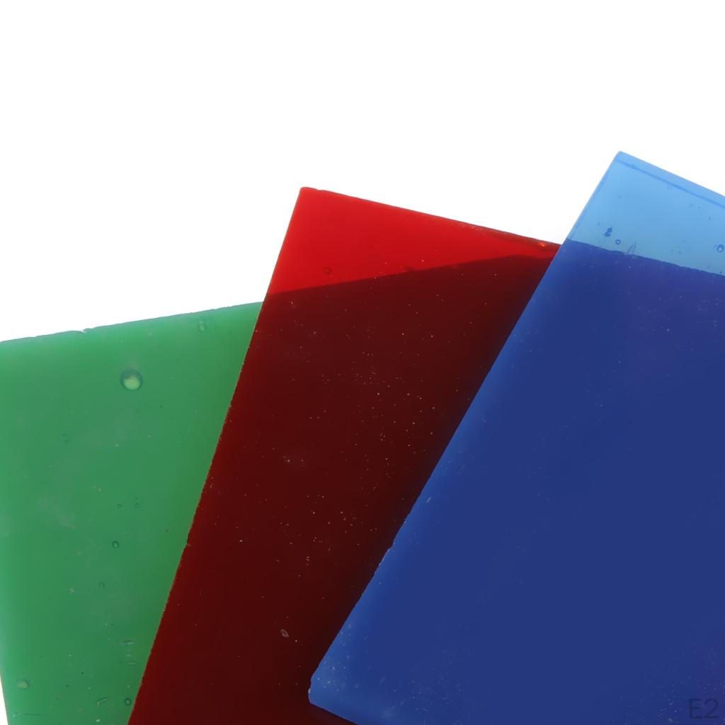 128g Colored Square Glass Waste For Fixing Melting