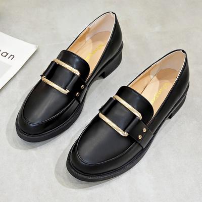 New Women Low Heels Fashion Bowtie Platform Female Spring Shoes Bling Chunky Heel Flat Shoe Casual Footwear Oxford Shoesjhu7