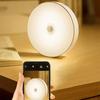Světlo se senzorem pohybu Noční světlo do ložnice Dekorace místnosti USB LED lampa Dobíjecí Dekorativní světla pro domácnost Schody Chodba Skříň
