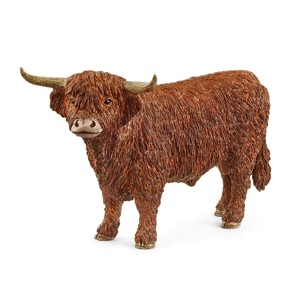 Schleich Farm World Highland Cow Figure 13919