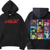 2026 Hot Sale Gorillaz Demon Days Hoodie Men Women Vintage Hip Hop Streetwear Soft Cotton Sweatshirt Loose Cozy and Versatile