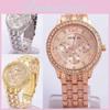 Stylish Geneva Quartz Watch For Women With Diamond Accents And Elegant Stainless Steel Bracelet