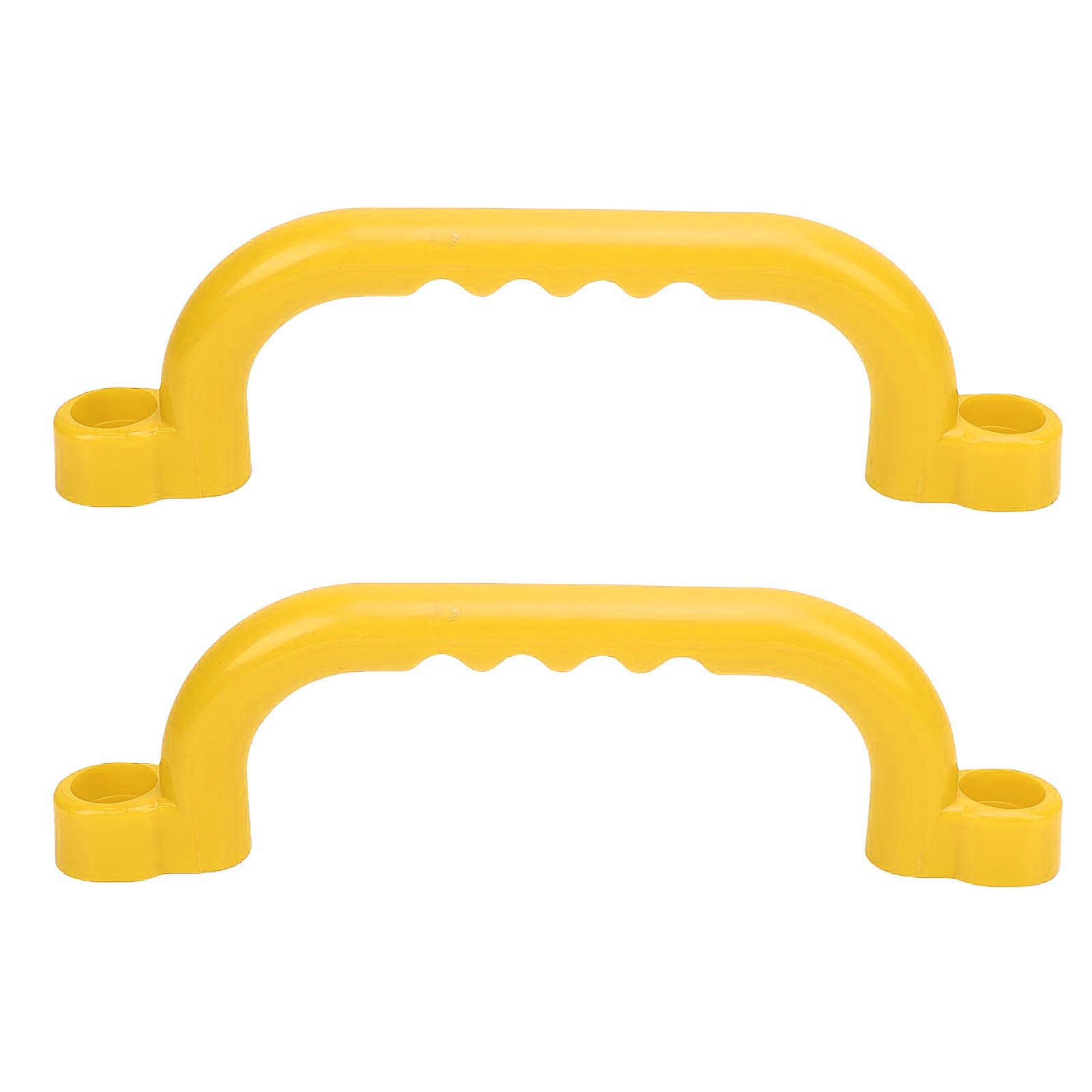 

2 шт. Детские игрушечные ручки Многоразовые пластиковые Безопасные ручки для захвата для уличного лазания Развлекательное оборудование Красные Yellow жёлтый