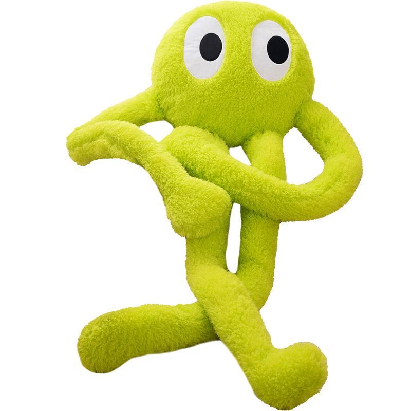 Riesige lange Beine Niedliches Oktopus Plüschkissen Kreative Stofftier Oktopus Puppe Zimmerdekoration Lustiges Geburtstagsgeschenk 100cm