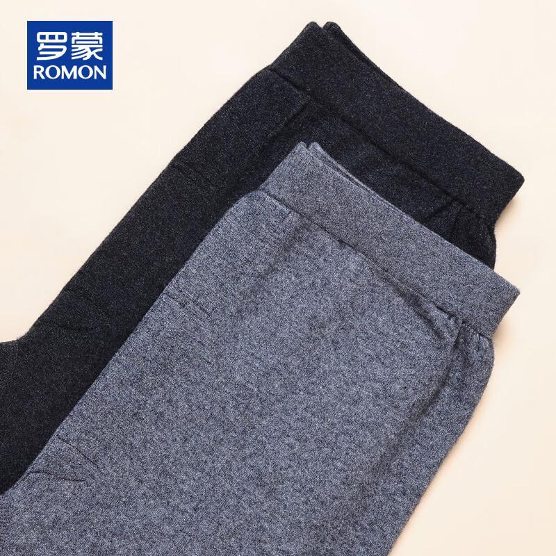 ROMON Men's Wool Blend Thermal Base Layer Pants