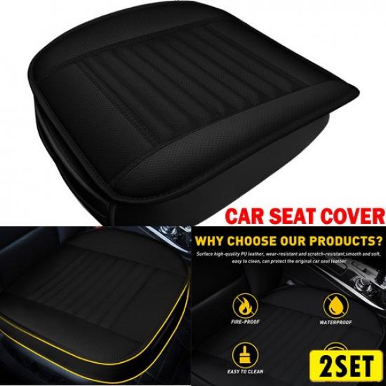 Universal Car Cover Seat Leather Full PU Surround Cushion Auto Interior Cover US