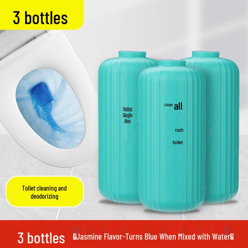 Pachet de 3 Curățitoare Antibacteriene pentru Toaletă: Deodorizare puternică, Detartrare parfumată, Eliminator de mirosuri de lungă durată