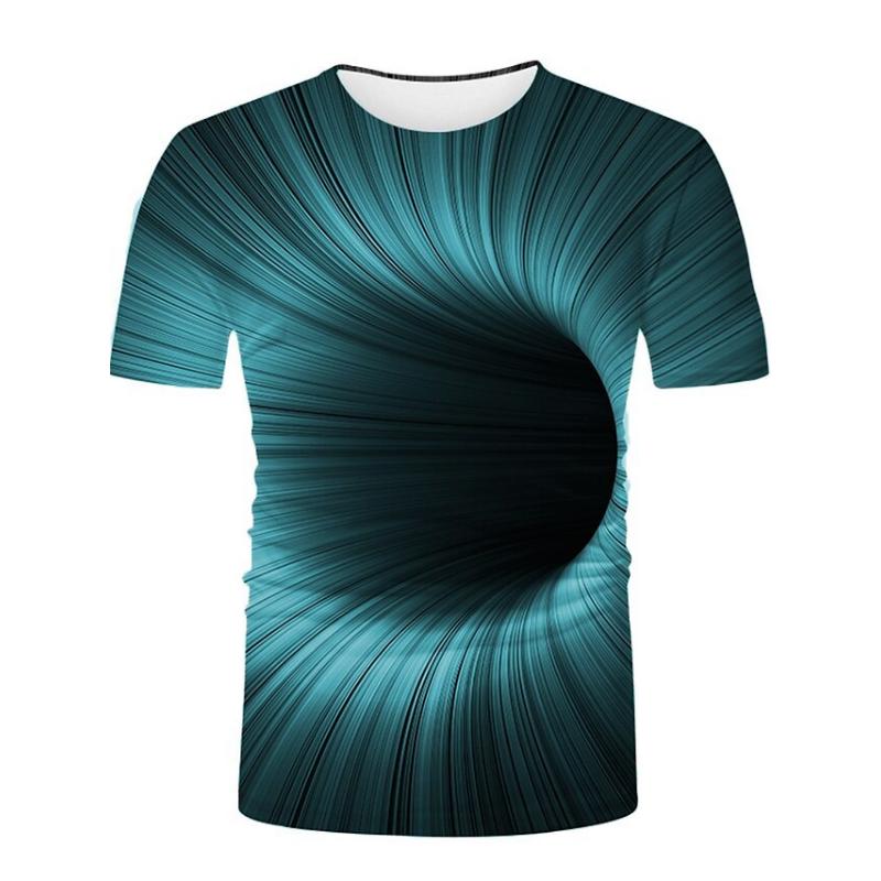 Men 3d Print T-Shirt Short Sleeve Tees Comfortable Dailywear Male Plus Size Tops