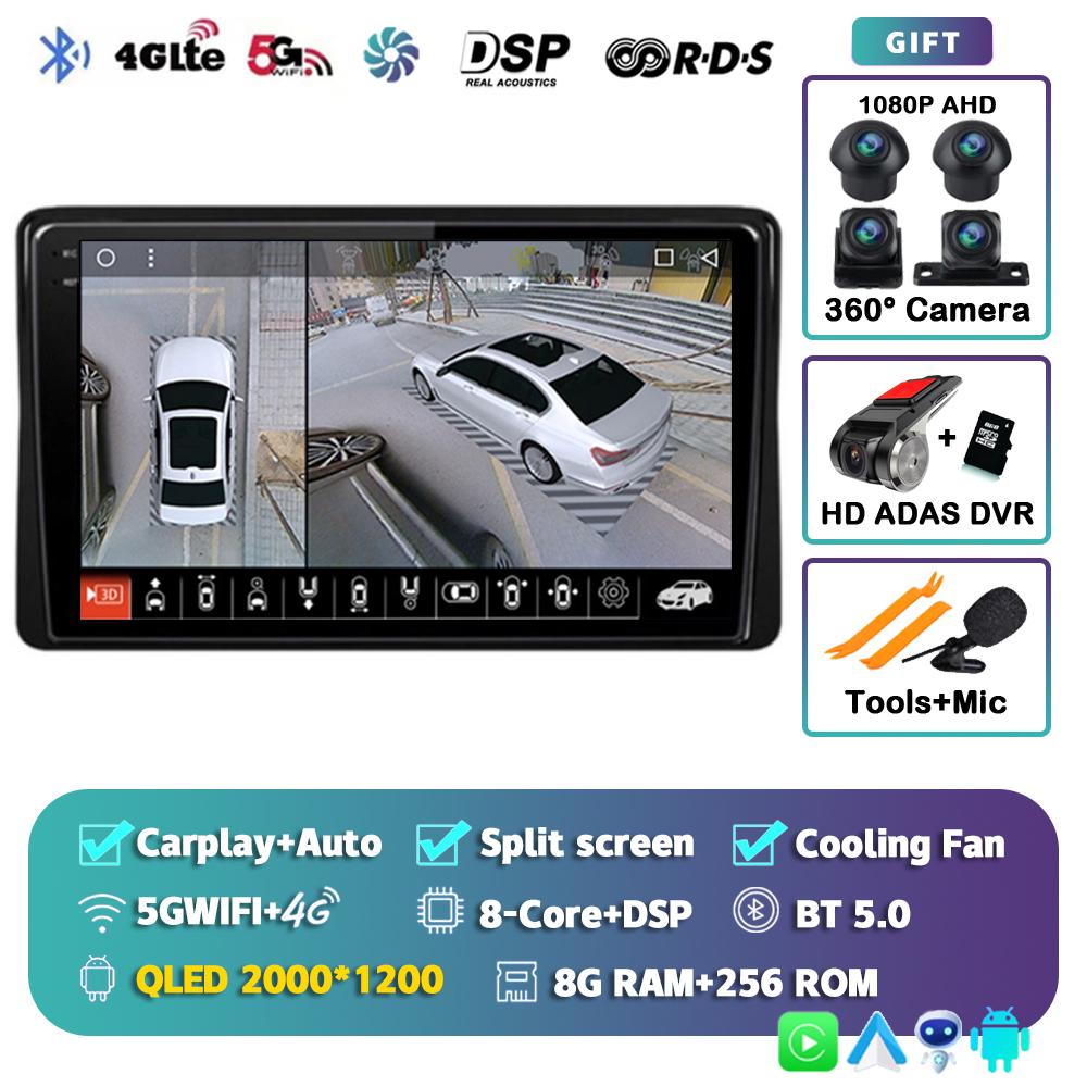 Android 14 Carplay Car Radio For Renault Duster HM 2 II 2020-2021 Arkana 1 I 2019-2021 Multimedia Video Player Navigation GPS 4G