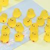 Mini Fluorescence Chicken Moss Toy Crafts Microlandscape Miniature Chick Figurines Children Gift Home Decor Accessories
