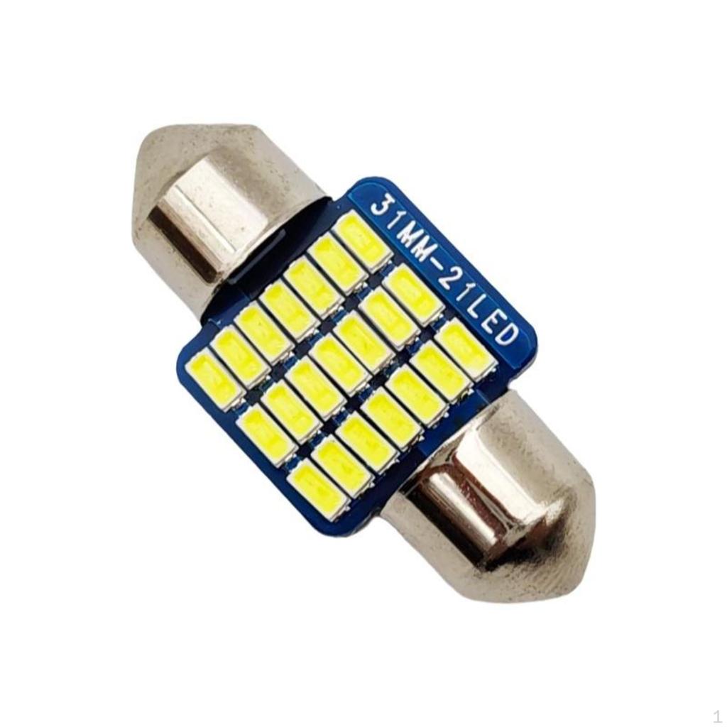 Lightemitting Diode Car Interior Light, Super Bright 12V, Portable, Emergency, Task Light T10 White