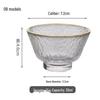 Japanese Crystal Glass Kung Fu Tea Cup with Gold Painting - Small Tasting Bowl