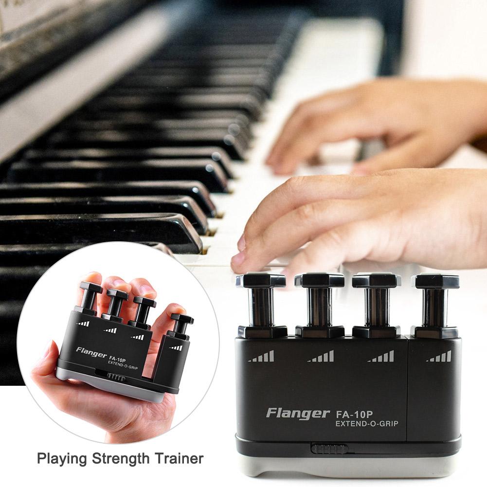 Guitar Hand Finger Exerciser Grip Power Trainer for Guitars Bass Piano Sensitivity Strength Power Practice Training Tool