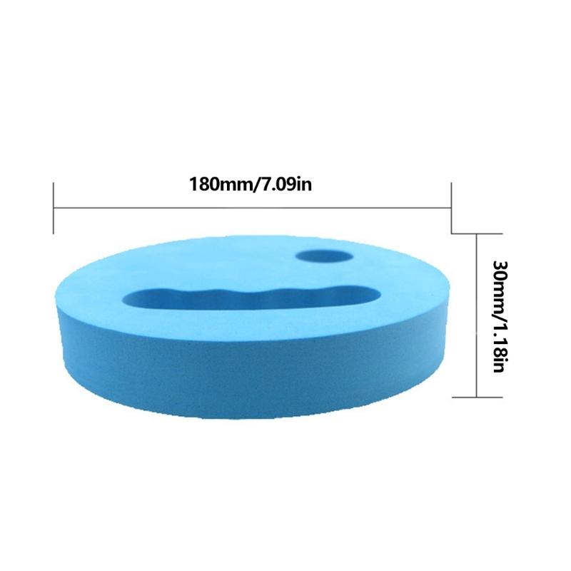 2Pieces Swimming Training Practice Foam Board Handheld Float Ergonomic Design For Enhances Buoyancy And Leg Exercise
