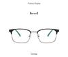 Trendy Round Semi-Rimless Ultralight Eyeglass Frames for Men & Women