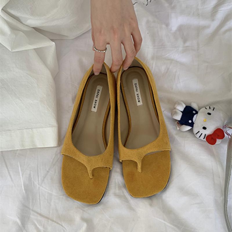 

Fashion Bailamos Summer Women s Flip-Flop Slip-On Flats Open Toe Soft Sandals Comfortable Casual Female Ballerinas Shoes Mujer 39