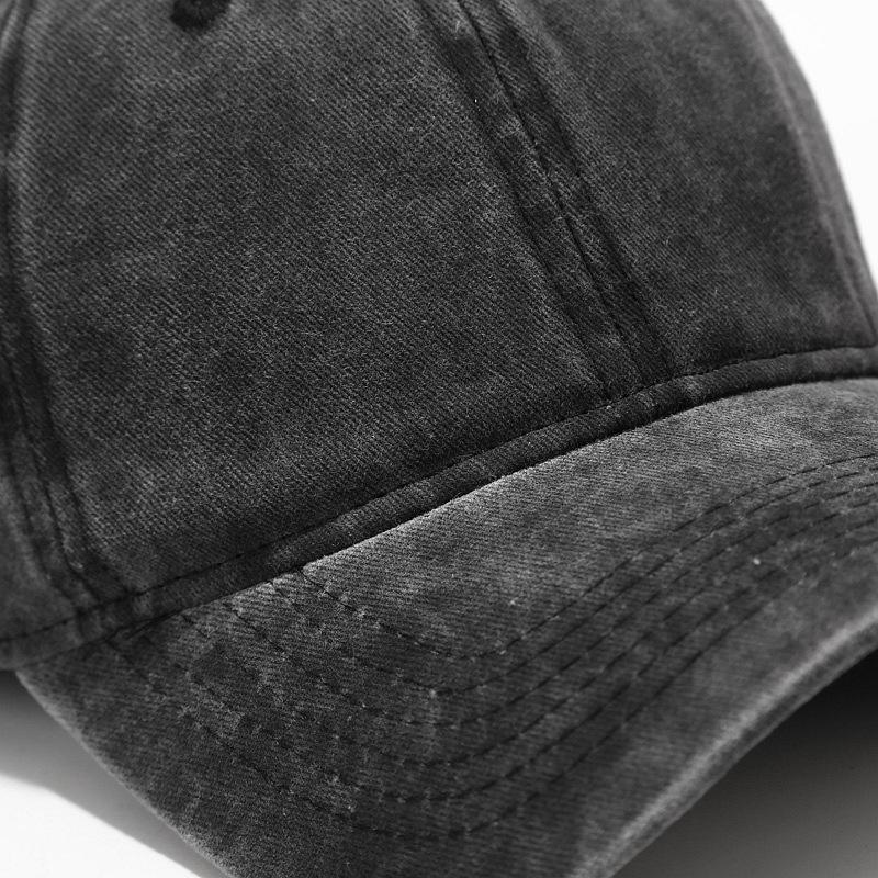European and American Retro Duckbill All-Cotton Washed Baseball Cap