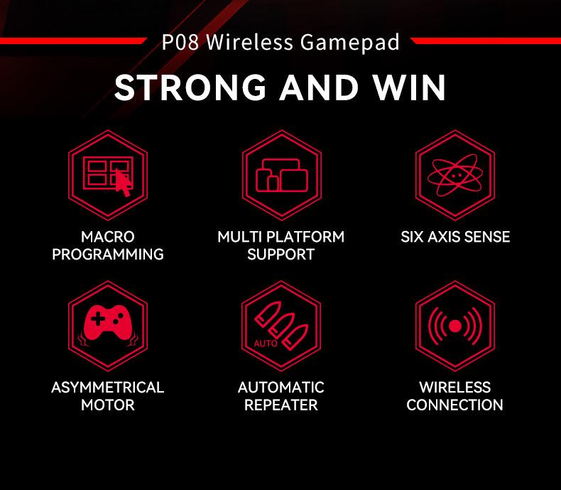 Wireless Bluetooth PS4 Game Controller for Slim/Pro with Vibration
