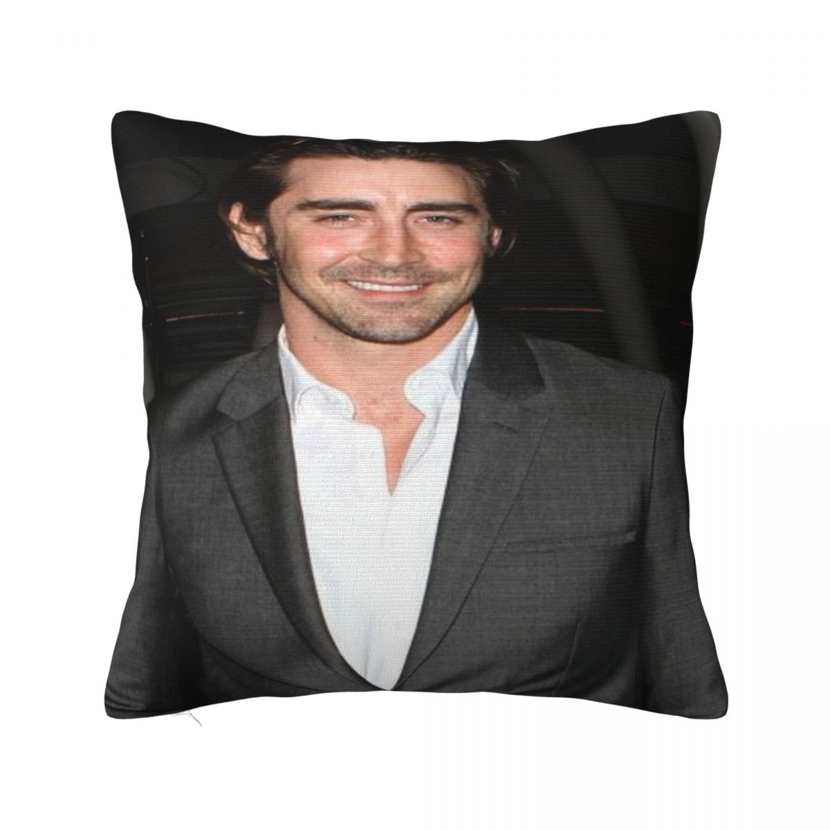 Lee Pace Actor Fan Gift Printing Pillowcase Cushion Cover Throw Pillow Cover Warm Sofa Decorations Zippered Multi-Size 12x12Inch