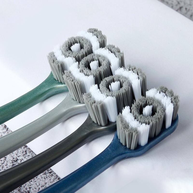 

Зубная щетка Отбеливание зубов Сверхжесткая щетина Крест Удаление налета с языка Бактерии Пятна Стоматологический Уход за полостью рта 1Pcs