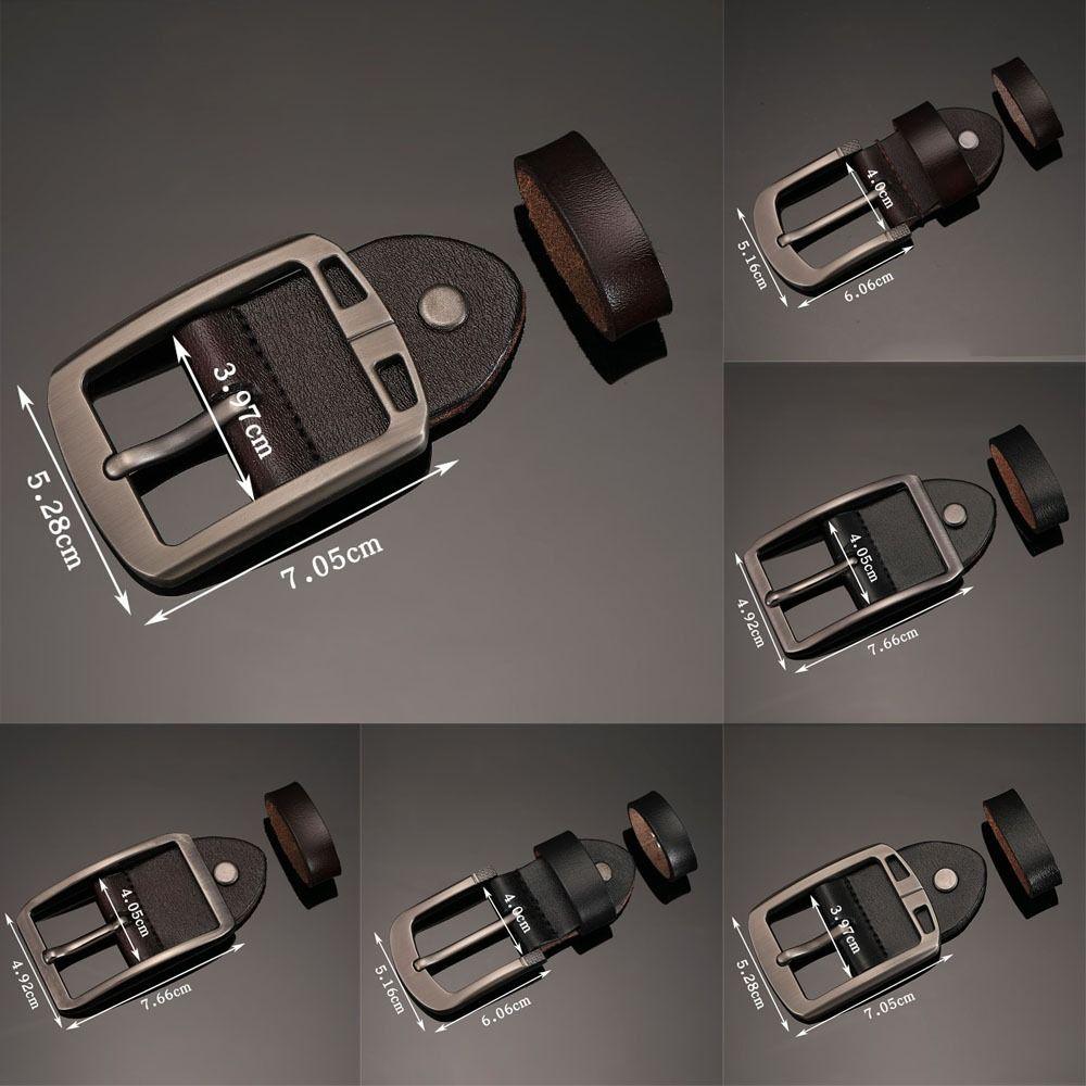 

Adjustable Belt Replacement Buckle Alloy Automatic Buckle New Belt Buckle Coffee 10