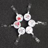 High Quality Badge Reel Clip for Nurse Doctor Student Anti-Lost Clip ID Card Badge Holder
