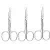 1/3 Pcs Facial Hair Small Grooming Scissors For Men Women Eyebrow Nose Hair Mustache Beard Eyelashes Ear Trimming Kit Curved