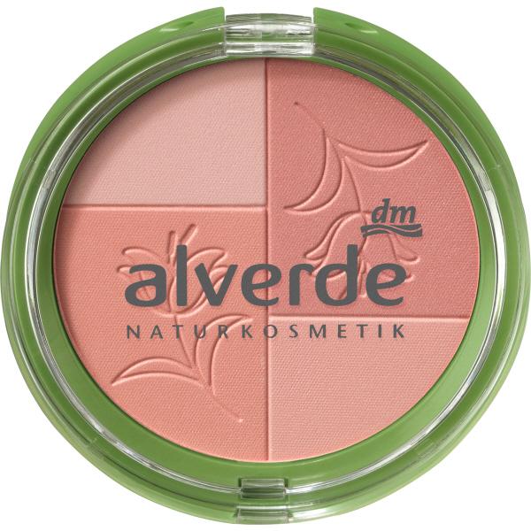 

DM Alverde Rouge Multi Color Blusher Coral Glow 10, 9 г