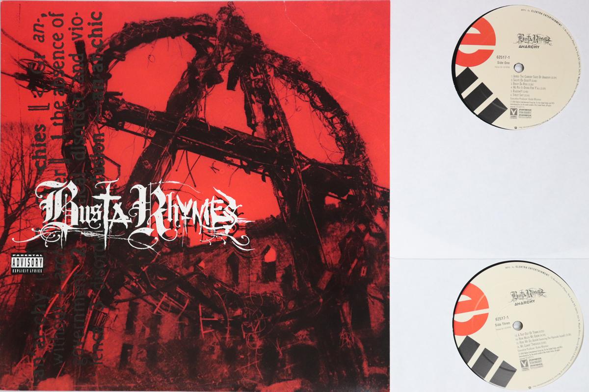

LP Record BUSTA RHYMES Anarchy 625171 ELEKTRA 2000 US Rap HipHopRB Used