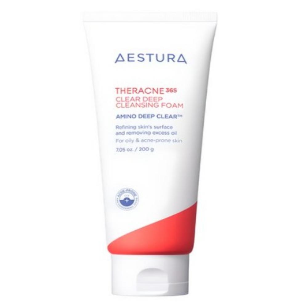 

AESTURA Theracne 365 Clear Deep Cleansing Foam Acne Care Pore Purifying Face Wash 200g