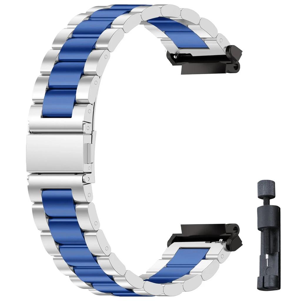 For Amazfit T REX 3 Stainless Steel Watchband For Amazfit T Rex Pro/T-Rex Metal Bracelet Amazfit T-Rex 2 Strap amazfit tex Bands