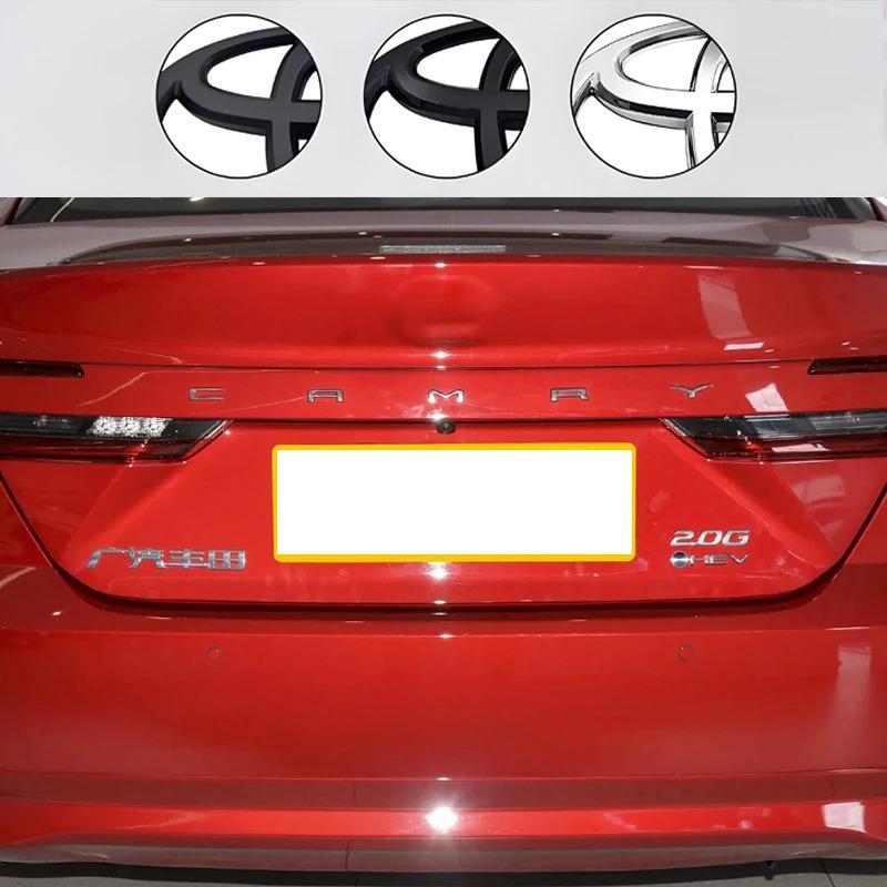 3D Car Logo Badge Front Head Grill Hood Bonnet Emblem For Toyota Corolla Camry Hilux Yaris RAV4 Rear Tail Bumper Trunk Accessory