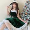 Santa Claus Sexy Tube Top Cosplay Dress Christmas Dress Women's Christmas Costume