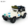 Package Medical Rescue Car Police Car E17 Fire Truck Building Block Toy Figurine Stretcher Accessories