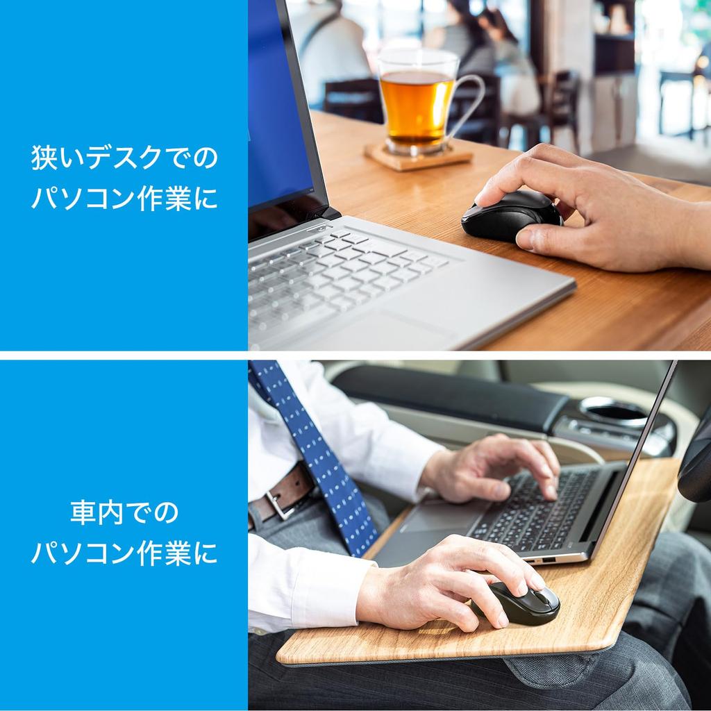 Sanwa Supply Silent Bluetooth Blue LED Mouse (Dark Silver) MA-BBS311DSN