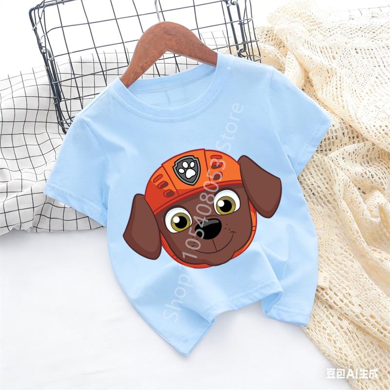 Cute Boys Girls Casuals Tops Summer Birthday Clothing Gift Hots Kids Tshirts Kawaii Cartoon Character Printed Shirts