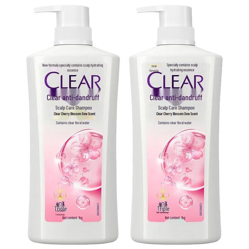

Clear & Smooth Anti-Dandruff Scalp Care Shampoo - Cherry Blossom