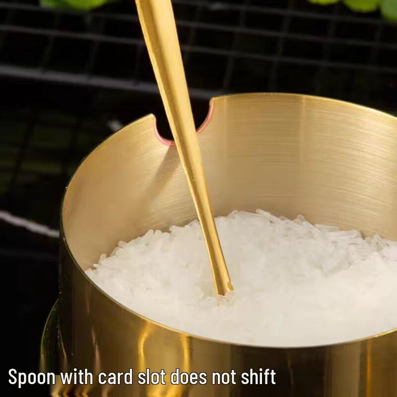 304 Stainless Steel Seasoning Jar Set with Glass Lids