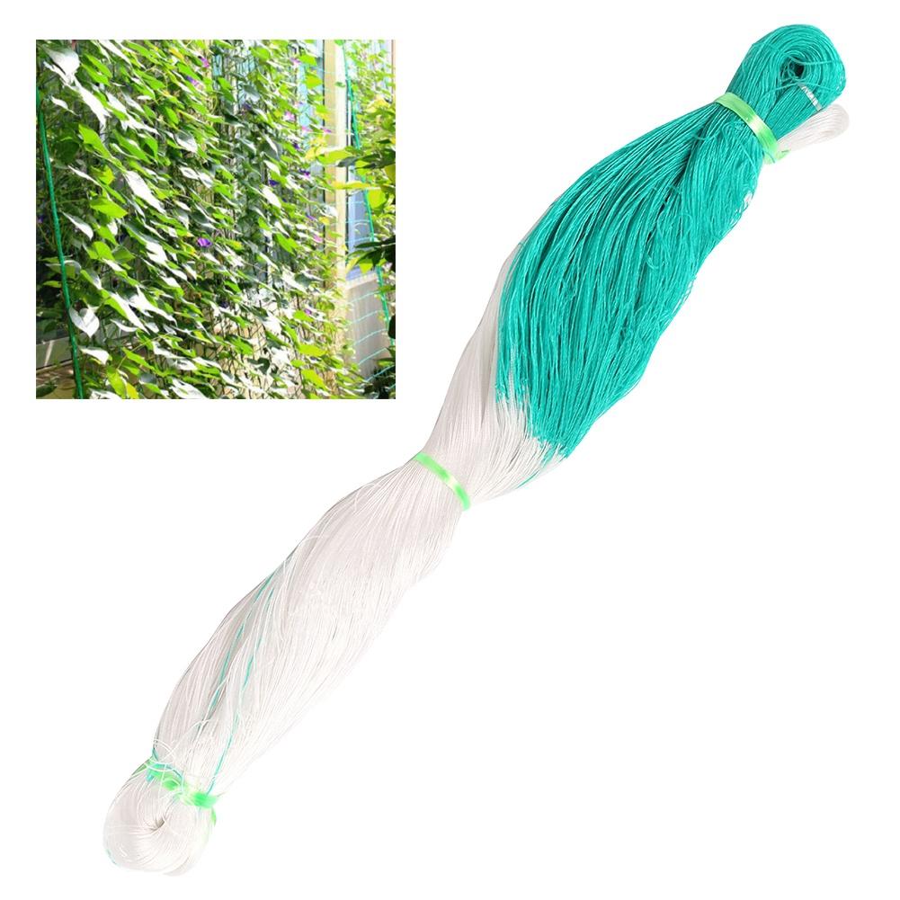 2x100m Plant Climbing Support Net Mesh For Cucumber Vegetables Crops Garden Accessory