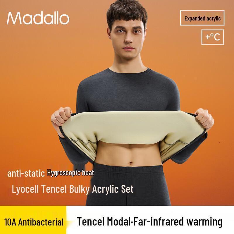 Men's Modal Blend Ultra-Warm Thermal Underwear Set