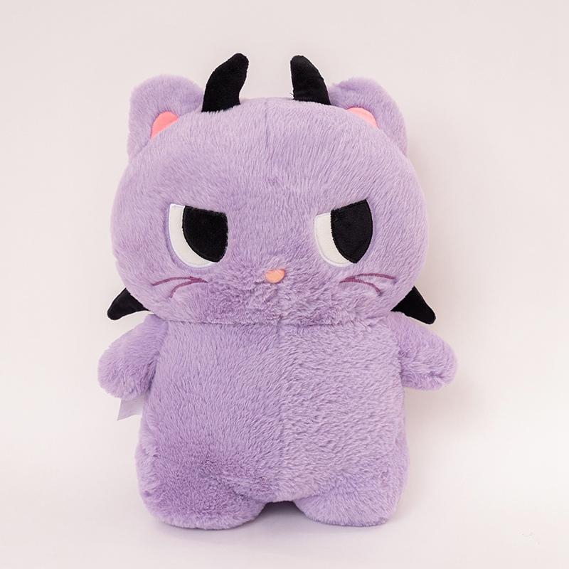 35/45CM Kawaii Cartoon Anime Angel Devil Little Monster Stuffed Plush Toy Children s Lovely Devil Monster Handmade Doll 35cm фиолетовый
