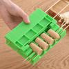 Food Grade Plastic Kebab Skewer Maker Quick Easy Use Time Saving For Barbecue Grilling Party For Home Outdoor Grilling