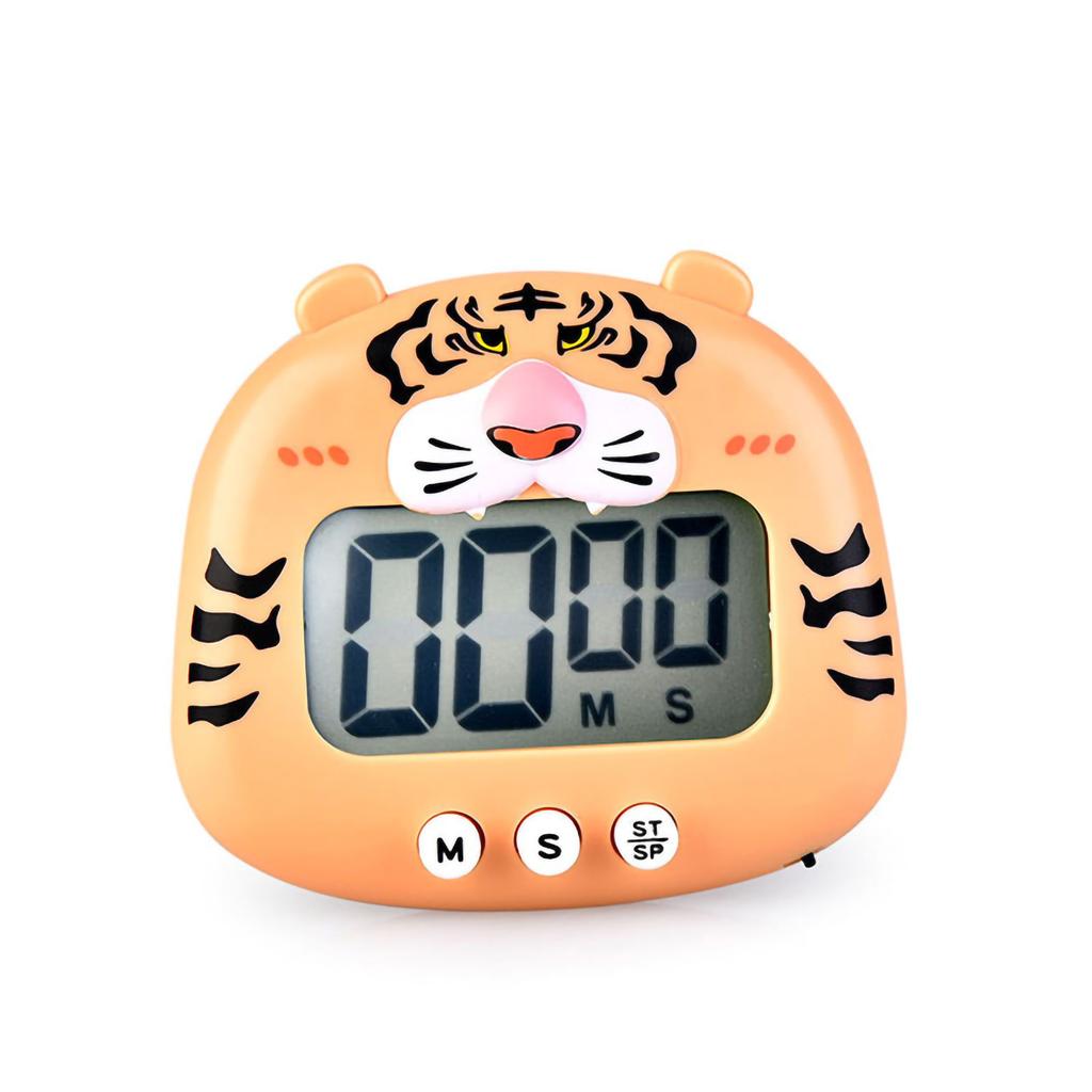 Temporizador Animal Estudiante Magnético Digital Digital 100 Minutos Temporización Cuenta Regresiva Temporizador Con Batería Para Cocina