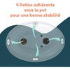 Pot éducatif bébé - BAMBISOL - Bruit de chasse d'eau - Cuvette amovible - Protection anti-projection - A partir de 12 mois -Max 20kg